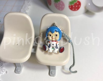 Rei Ayanami Plug Suit Evangelion kewpie kewsion anime figure keychain