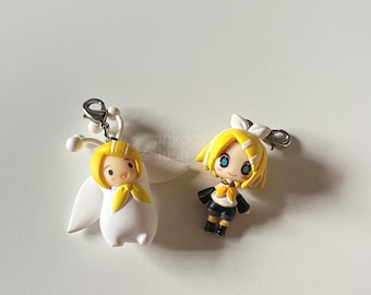 Vocaloid Kagamine Rin Petit Pirori Keychain Figures – Taito Good Smile Japan