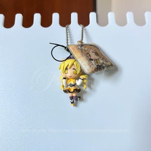 Puella Magi Madoka Magica Mami Tomoe Charm Keychain Strap – 2011 Japan