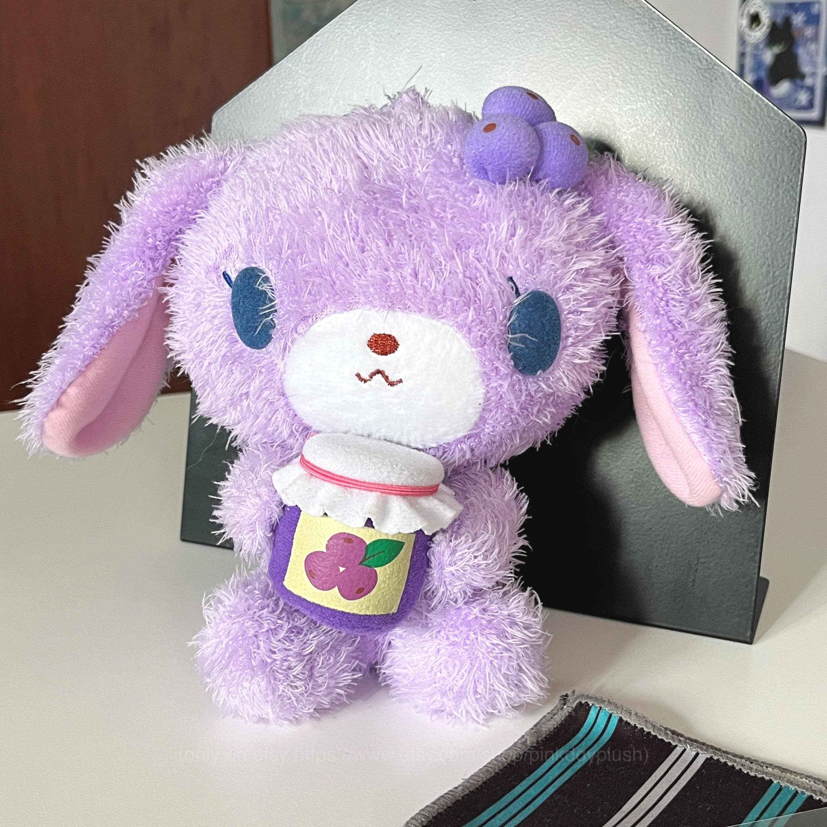 Sanrio Sugarbunnies Blueberryusa Plush Blueberry Purple Rabbit