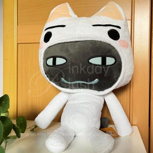 Doko Demo Issyo Kuro Cat Plush - Toro Costume Taito 20&quot;