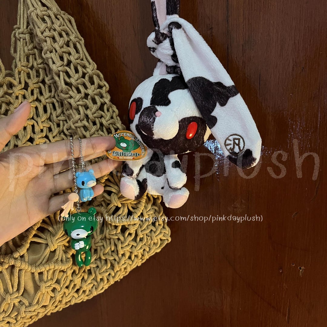 3 Set CGP-341 Dalmatian Pattern Plush Gloomy Rabbit All-purpose Bunny ...