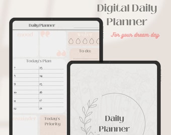 Digital Aesthetic Daily Planner