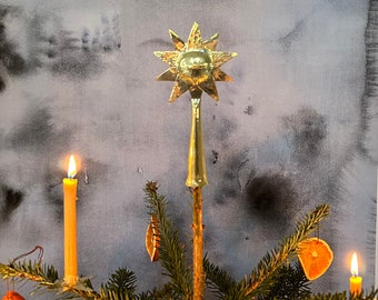 Puntale per albero di Natale forgiato a mano