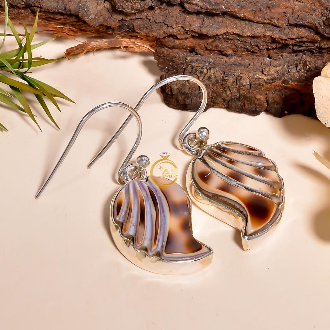 Mango shell earrings best sale