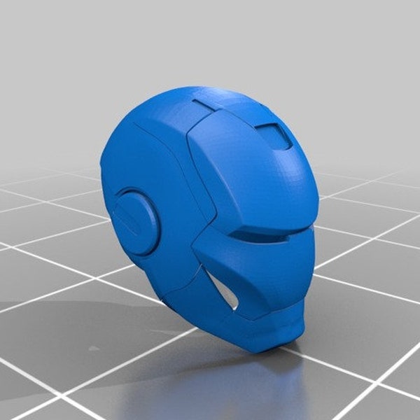 Marvel Iron Man Mark 3 Helmet 3D Printing Model - High-Quality STL File | Iron Man Helmet STL | Ironman Mask stl | 3d Helmet Files | Marvel