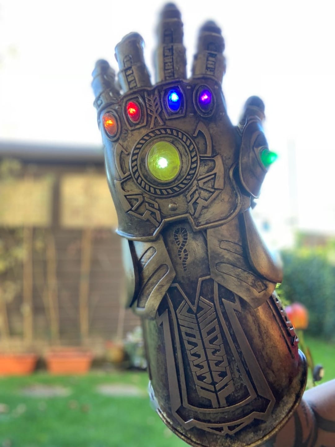 Marvel Endgame Thanos Infinity Gauntlet Wearable STL File High-quality ...