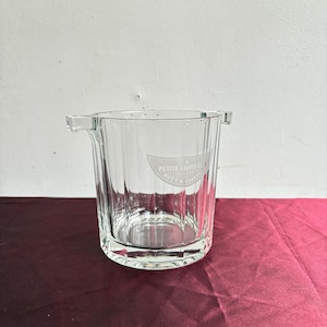 Zabytkowe wiaderko na lód, chłodziarka do wina Moët & Chandon, zabytkowa chłodziarka do wina, akcesorium do wina, przedmiot kolekcjonerski, prezent dla niego, prezent winny