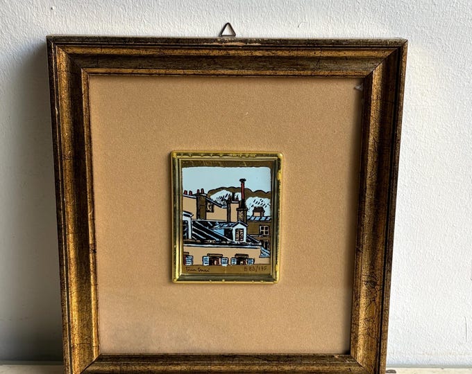 Litography Wall Art, French Landscape