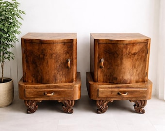 Vintage Nightstands Pair
