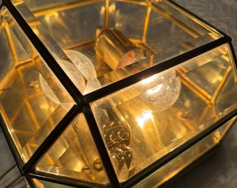 Vintage Brass Table Lamp
