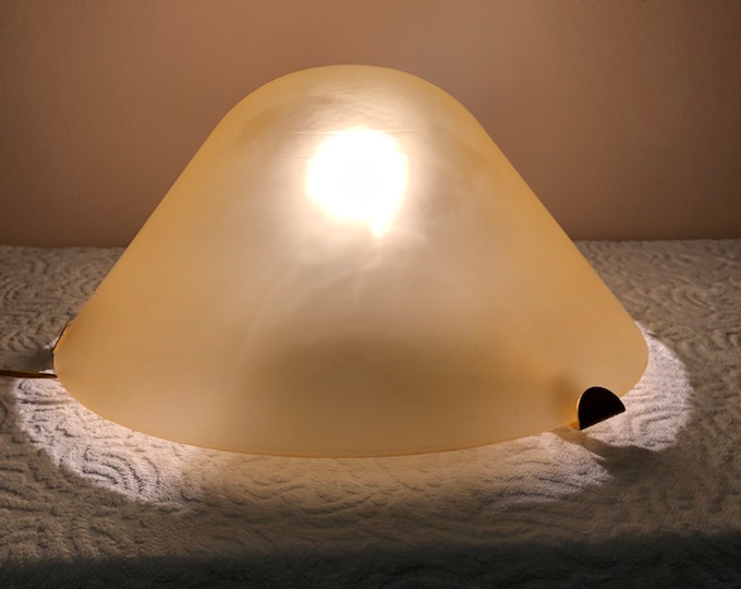 Vintage Murano Wall Sconce, Italian Glass Lighting, Mid Century Modern Sconce, Retro Home Decor