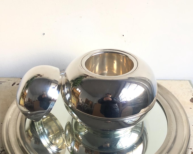 Vintage Ice Bucket, Space Age Design