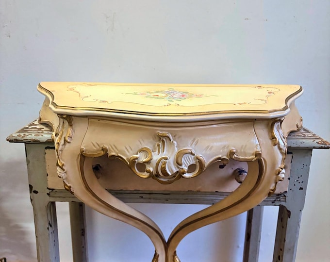 Wooden Console Table, Vintage Console Table, 19th Century Inspired, Antique Style, Timeless Design, Classic Entryway Table