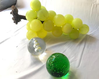 Murano Glass Sphere Home Decor, Handcrafted Glass Ball, Decorative Glass Orb, Unique Sphere Gift