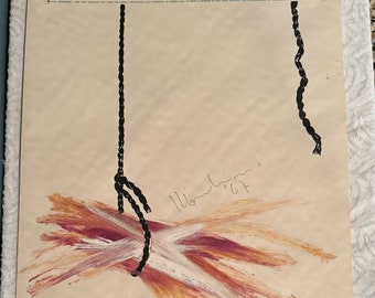 Vintage Painting by Aldo Mondino, Cadute (Falls Series)