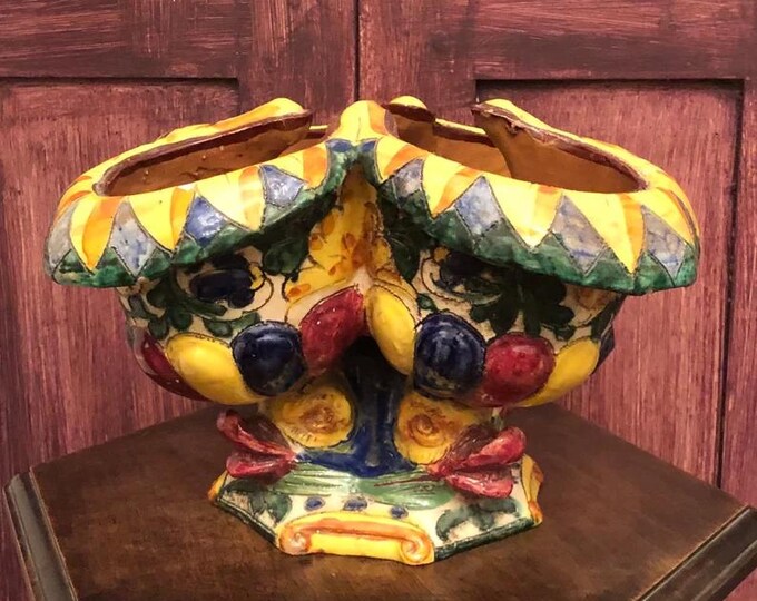 Vintage Ceramic Sculpture for Home Decor, Mid Century Modern Art, Unique Pottery Figurine