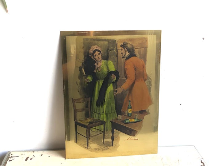 Metal Vintage Silkscreen Print