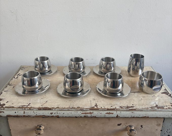 Vintage AMC Espresso Cups, Set of 6