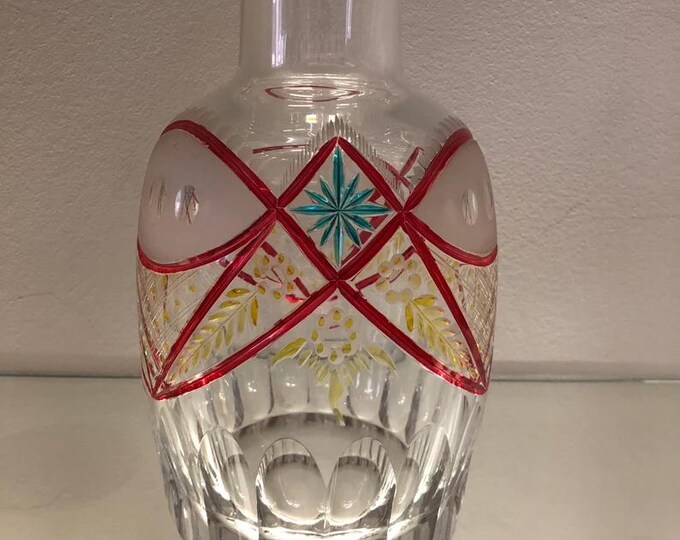 Murano Glass Vase, Vintage Home Decor, Hand Blown Flower Vase, Italian Glass Art, Statement Centerpiece