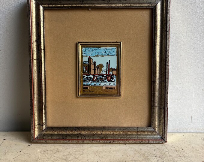 Vintage Litography, French Landscape