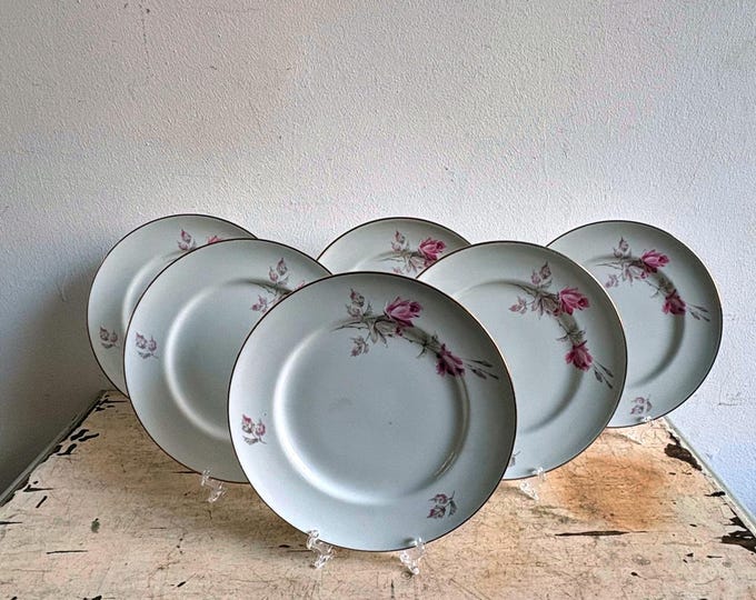Ceramic Dessert Plates Set, Vintage Handmade Plates, Party Plates, Ceramic Tableware, Hostess Gift Idea  4