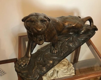 Vintage Large Statue, Art Sculpture Home Decor Figure, Indoor Outdoor Garden