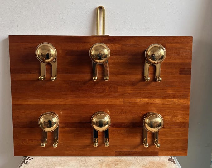 Vintage Coat Rack, Hanging Coat Rack, Nautical Style, Maritime Decor