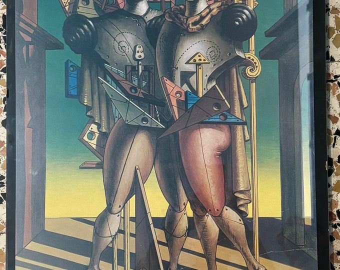 Vintage Wall Art Poster, Giorgio De Chirico