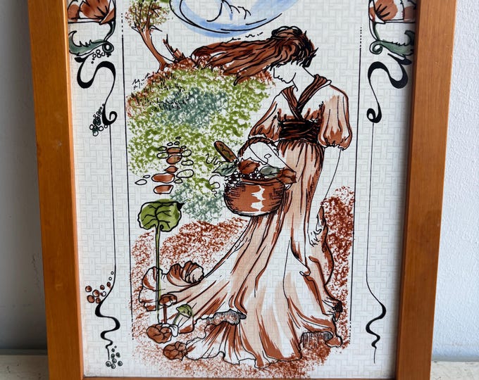 Ceramic Tile, Handmade Decorative Tile, Unique Tiles, Vintage Tile, Home Decor, Housewarming Gift, Antique Tile