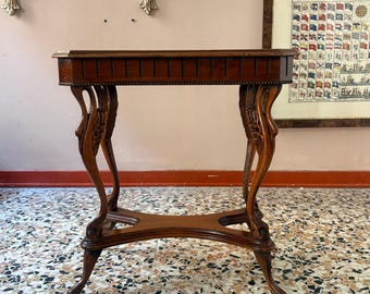 Mid Century Decor, Wood Coffee Table, Vintage Charm, Retro Home Decor, Vintage Wood Table