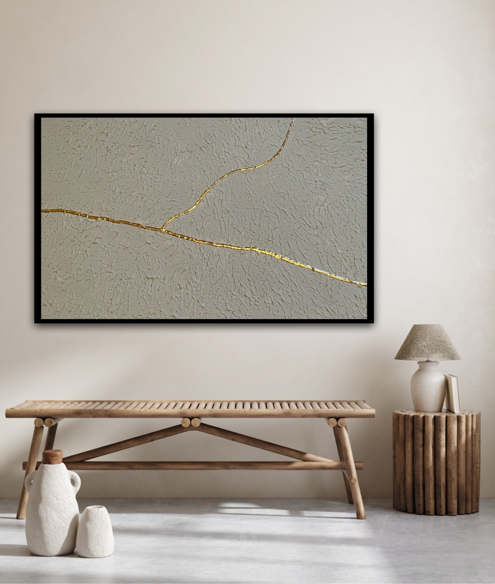 Concrete Wall Art For Bedrooms photo