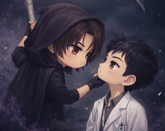 Novela romántica BL / El amante sombrío + Especial – Inglés (Descarga en PDF)