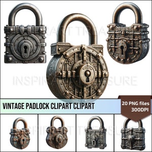 Cadenas antique vintage rustique Images PNG PNG, cadeau de projet d'artisanat bricolage, cadeau de scrapbooking, cadeau d'artiste créatif