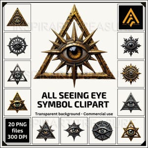 Oeil qui voit tout PNG Oeil de la Providence, fer patiné, argent, or, symbole mystique artistique pour projets de bricolage pour les amateurs d'art symbole illuminati