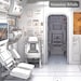 Sci-fi Clipart Space 02, Watercolor Spaceship Interior Clipart ...