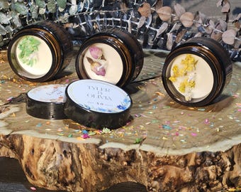 Personalized Mini Candles, Wedding Favors, Vanilla Scented, Bridal Shower Gifts