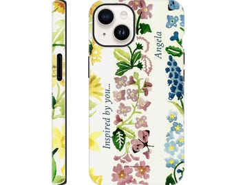 Personalized - Emma Bridgewater Flowers inspired - Tough case for iPhone