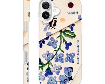 Personalized name & message - Emma Bridgewater Summer inspired - Slim case for iPhone 16 models