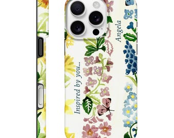 Personalized - Emma Bridgewater Flowers inspired - Tough case for iPhone 16 models