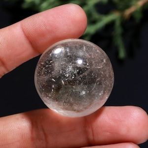 Beautiful Rare Phantom Quartz Gemstone | Natural Phantom Quartz Ball | Phantom Quartz Polished Round Shape Ball