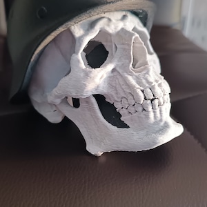 AHK cover STEEL HELMET with SKULL 3D printed