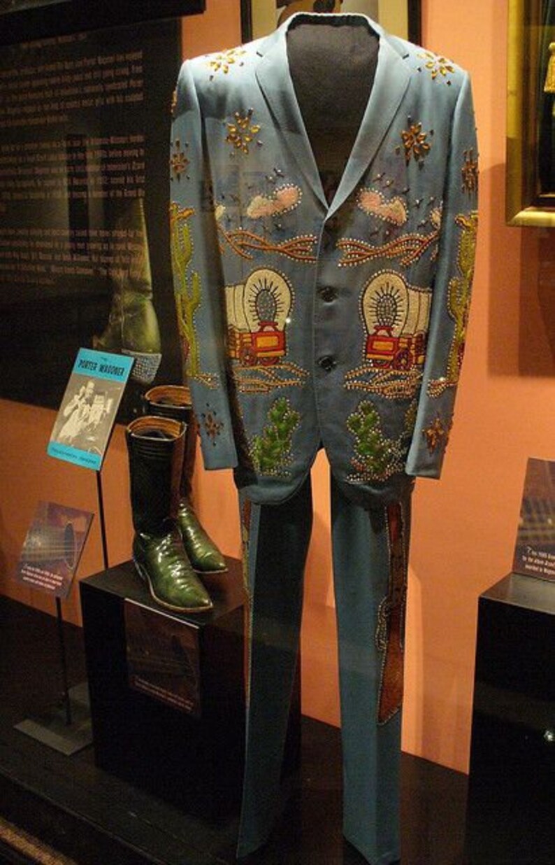 Men Two Piece Western Designer Suit Custom Made Embroidered Cotton