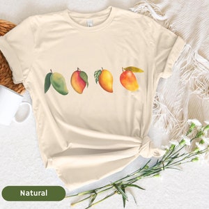 Mango shirt, mango clothing, mango art, mango tshirt gift, Boho mango shirt, aesthetic fruit shirt, mango farm, fruitful mango