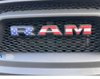 Skull Badge - Fits 2013-2018 Dodge® Ram® Grille -1500, 2500, 3500 - Ma - Foto 10