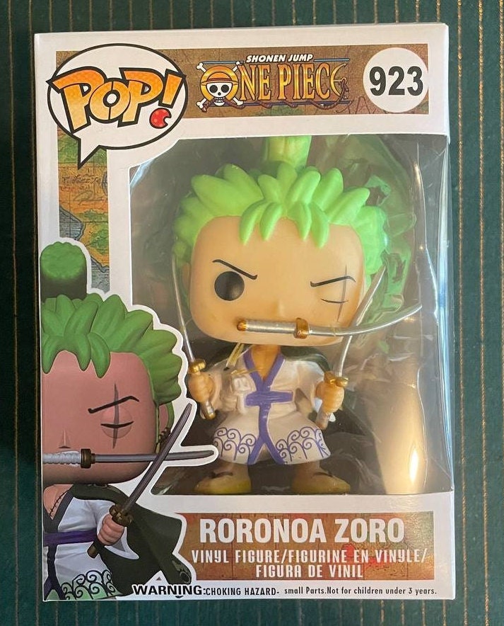 Keychain: ONE PIECE Zoro Mini-Figurine Figurine en Vinyle à