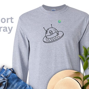 UFO Cat Shirt Alien Tshirt for Men Galaxy Cat Outer Space Apparel Spaceship Earth Shirt For Men Cryptid core Clothing Alien Clothes