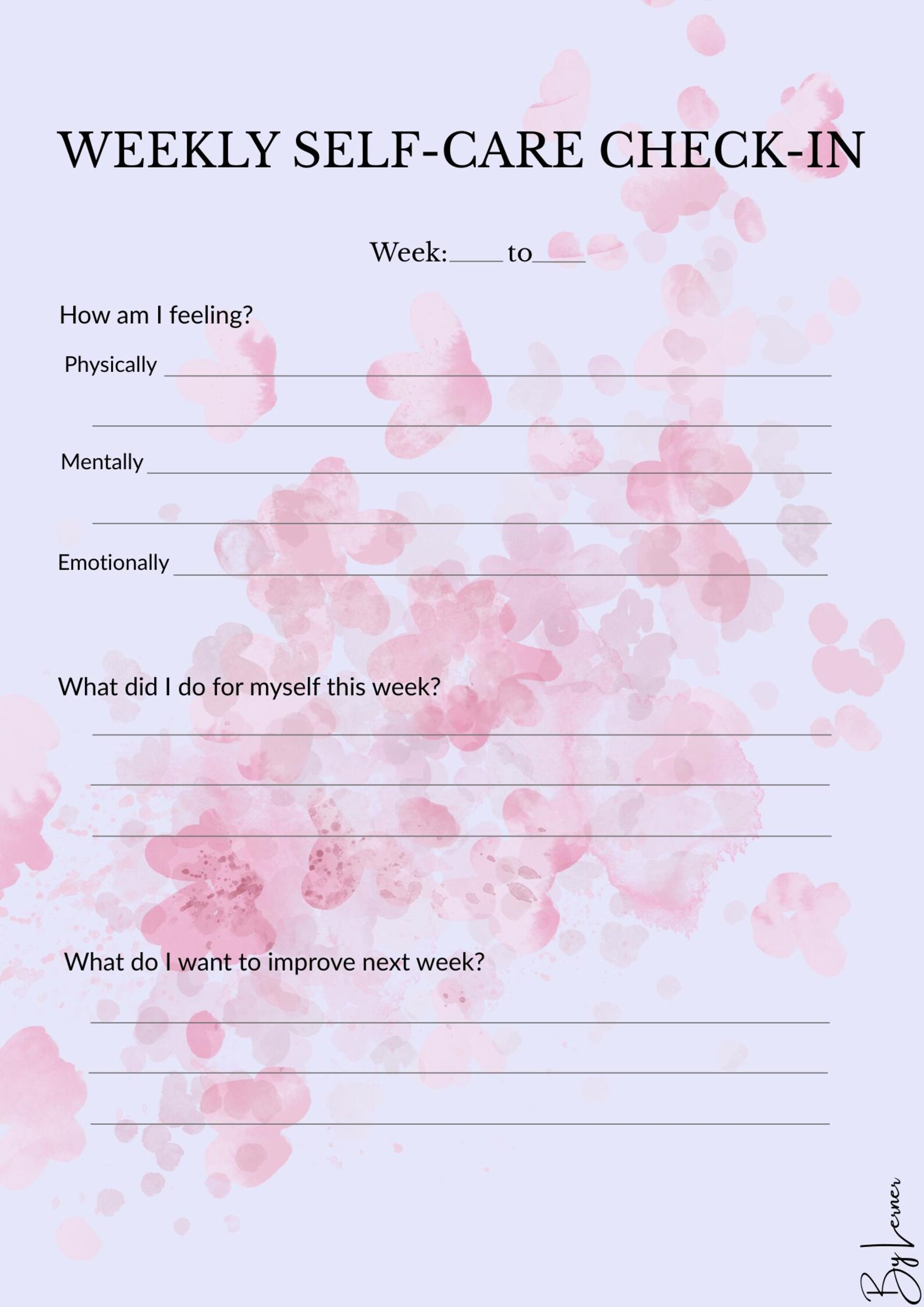 Ultimate Self-care Planner Bundle | Printable Mental Health Journal ...
