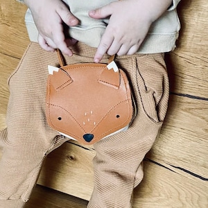 Mini-Umhängetasche / Fuchs / Zuckersüß / Kinder / Personalisierung / Täschchen / Taschenliebe / Geschenk