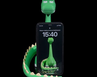 3D Printed Dinosaur Phone Stand | Plant-Based Plastic
